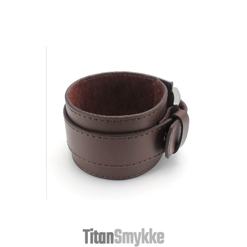 Dygtig Fremstilling Delikate Farver Pålidelig Kvalitet Titanium Læderarmbånd