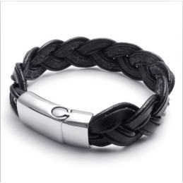 Behændigt Design, Delikate Farver, Stabilt Titanium Læderarmbånd Af Høj Kvalitet
