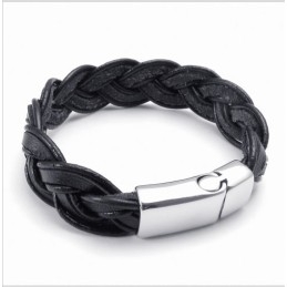 Behændigt Design, Delikate Farver, Stabilt Titanium Læderarmbånd Af Høj Kvalitet