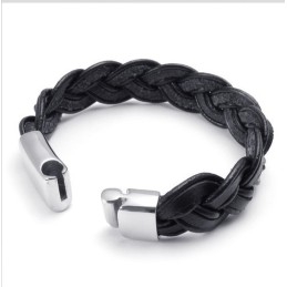 Behændigt Design, Delikate Farver, Stabilt Titanium Læderarmbånd Af Høj Kvalitet