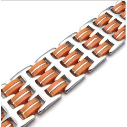 Dygtig Fremstilling Farverig Titaniumarmbånd Af Fremragende Kvalitet