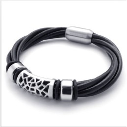 Behændigt Design, Delikate Farver, Pålideligt Titanium Læderarmbånd Af Høj Kvalitet