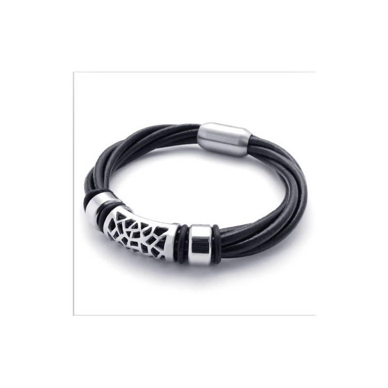 Behændigt Design, Delikate Farver, Pålideligt Titanium Læderarmbånd Af Høj Kvalitet