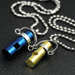 Modefarver Kærestekærester Titanium Halskæde Vedhæng