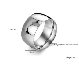 Komplet I Specifikationer Mandlig Titaniumring