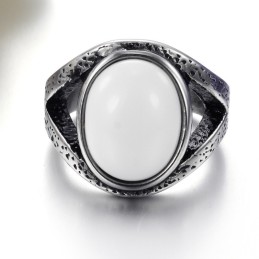 Sælger Godt Over Hele Verden Overdreven Onyx Titanium Ring
