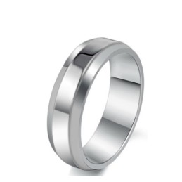 Høj Kvalitet Herre Ring I Ren Titanium