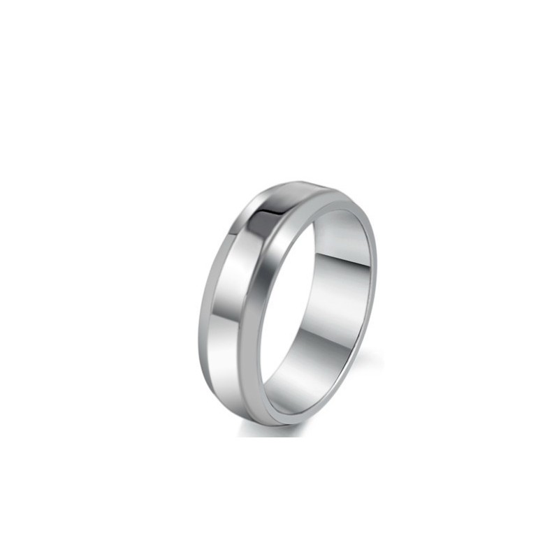 Høj Kvalitet Herre Ring I Ren Titanium