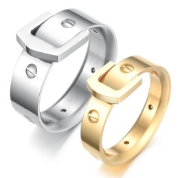 Pålidelig Ydeevne Skrue Titanium Ring Til Elskere