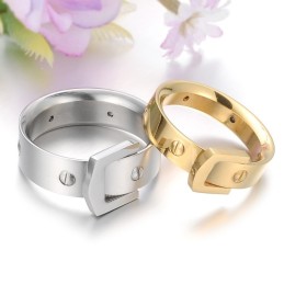 Pålidelig Ydeevne Skrue Titanium Ring Til Elskere