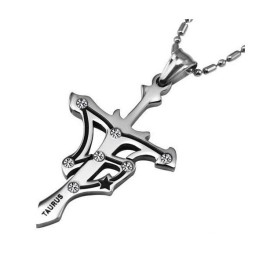 Stabil Kvalitet Taurus Titanium Halskæde