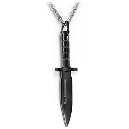 Nem At Bruge Dagger Titanium Halskæde