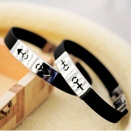 Symbol Titanium Armbånd Til Mænd Og Kvinder Par