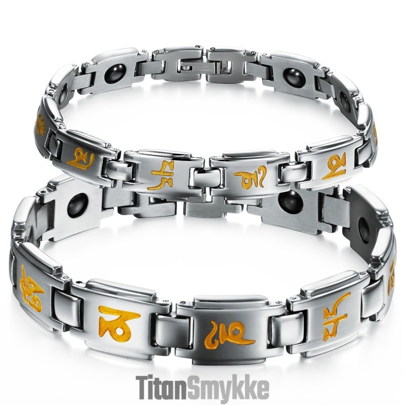 Fremragende Kvalitets Sundheds Titanium Armbånd Til Elskere