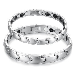 Fremragende Kvalitet Anti-Træthed Titanium Armbånd Til Elskere