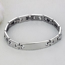 Stabil Kvalitet Anti-Træthed Titanium Armbånd Til Elskere