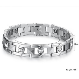 Bredt Udvalg Af Anti-Træthed Titanium Armbånd Til Elskere