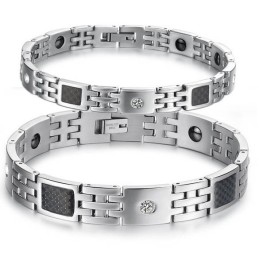 Stabil Kvalitet Sundhed Titanium Armbånd Til Elskere