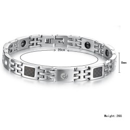 Stabil Kvalitet Sundhed Titanium Armbånd Til Elskere