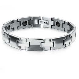 Nem At Bruge Sundheds Titanium Armbånd Til Elskere