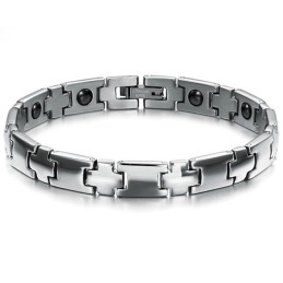Nem At Bruge Sundheds Titanium Armbånd Til Elskere