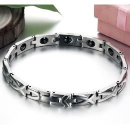 Pålidelig Kvalitets Anti-Træthed Titanium Armbånd Til Elskere