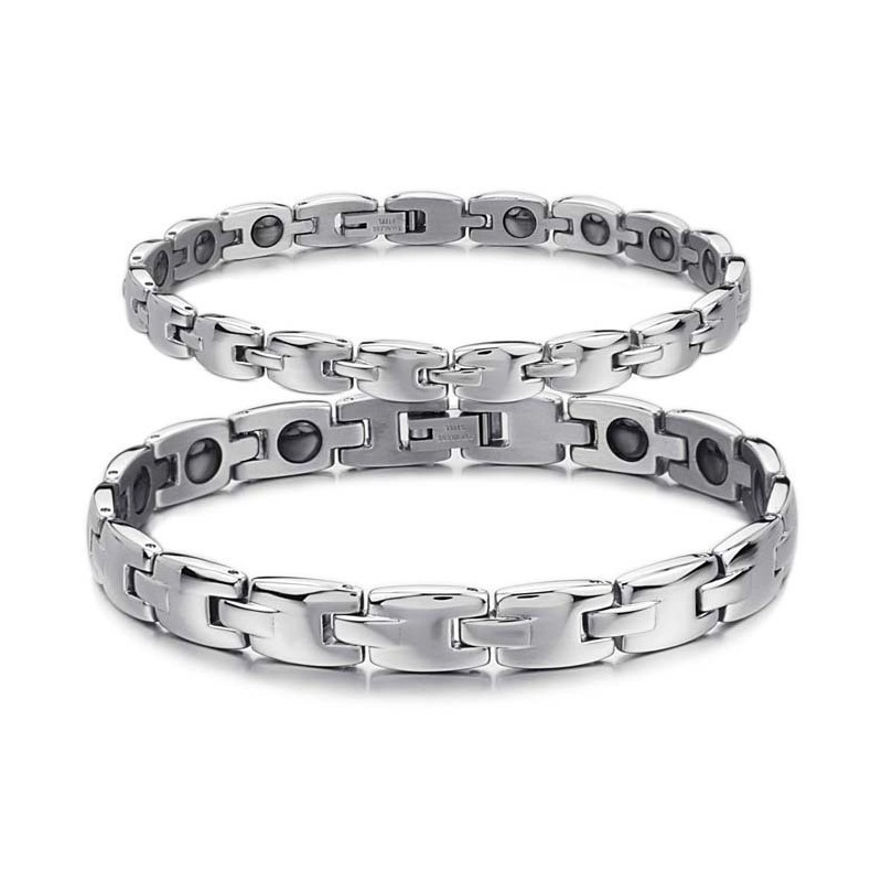 Kendt For Sit Fine Kvalitets Sundheds-Titanium-Lodestone-Armbånd Til Elskere Kendt For Sit Fine Kvalitets Sundheds-Titanium-Lodestone-Armbånd Til Elskere
