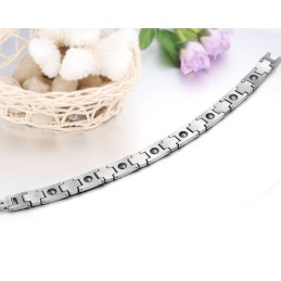 Titanium Armbånd Af Overlegen Kvalitet Til Elskere Med Rhinsten