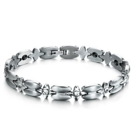 Titanium Lodestone Armbånd Af Høj Kvalitet