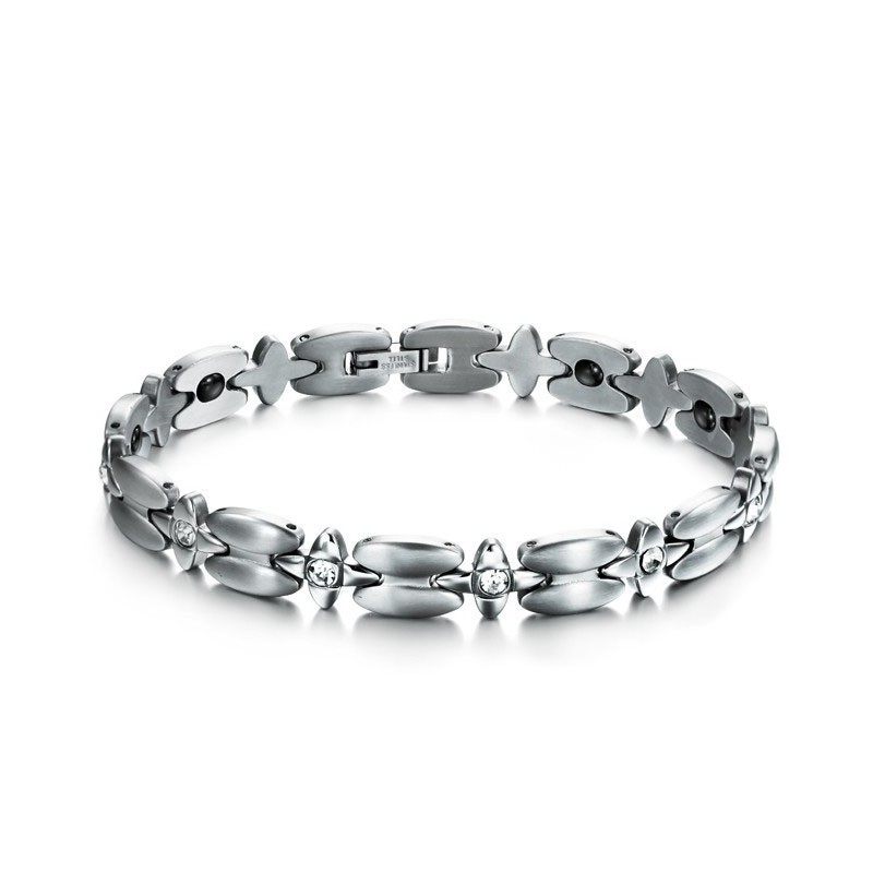 Titanium Lodestone Armbånd Af Høj Kvalitet