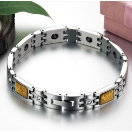 Pålidelig Kvalitets Sundhed Titanium Lodestone Armbånd Til Elskere