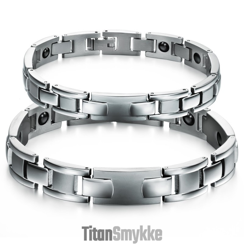 Fremragende Kvalitet Sundhed Titanium Lodestone Armbånd Til Elskere