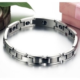 Fremragende Kvalitet Sundhed Titanium Lodestone Armbånd Til Elskere