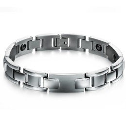 Fremragende Kvalitet Sundhed Titanium Lodestone Armbånd Til Elskere