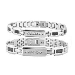 Stabil Kvalitet Titanium Lodestone Armbånd Til Elskere