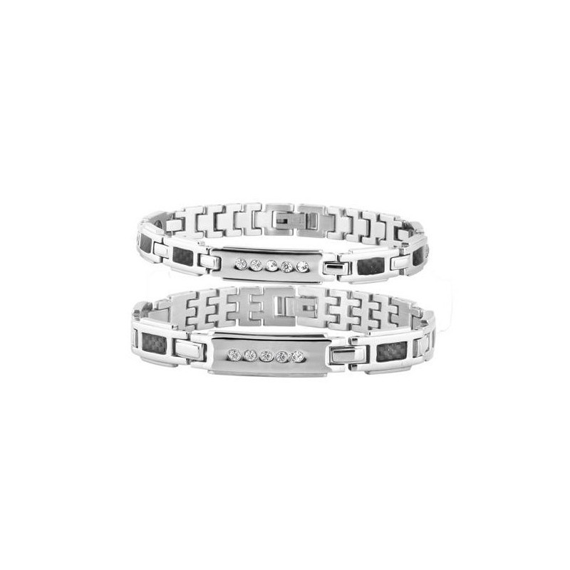 Stabil Kvalitet Titanium Lodestone Armbånd Til Elskere