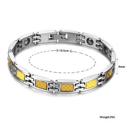 Høj Kvalitet Anti-Træthed Titanium Armbånd Til Elskere