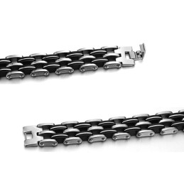 Kvalitets- Og Kvantitetssikret Titanium Silikone Armbånd Til Mænd