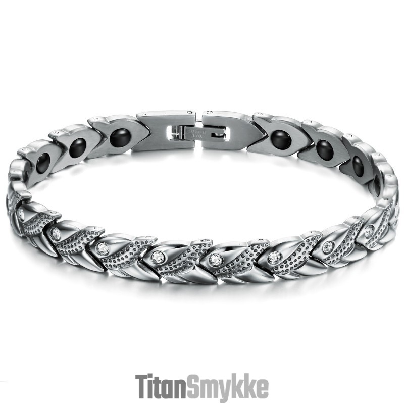 Verdensomspændende Berømt Sundheds-Titanium-Lodestone-Armbånd Verdensomspændende Berømt Sundheds-Titanium-Lodestone-Armbånd