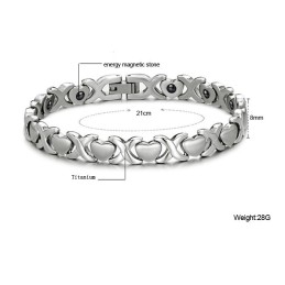 Titanium Armbånd Af Høj Kvalitet Til Kvinder Med Antitræthed