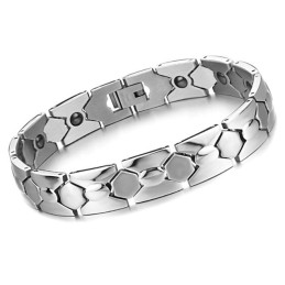 Pålidelig Ydeevne Anti-Træthed Titanium Lodestone Armbånd Til Mænd