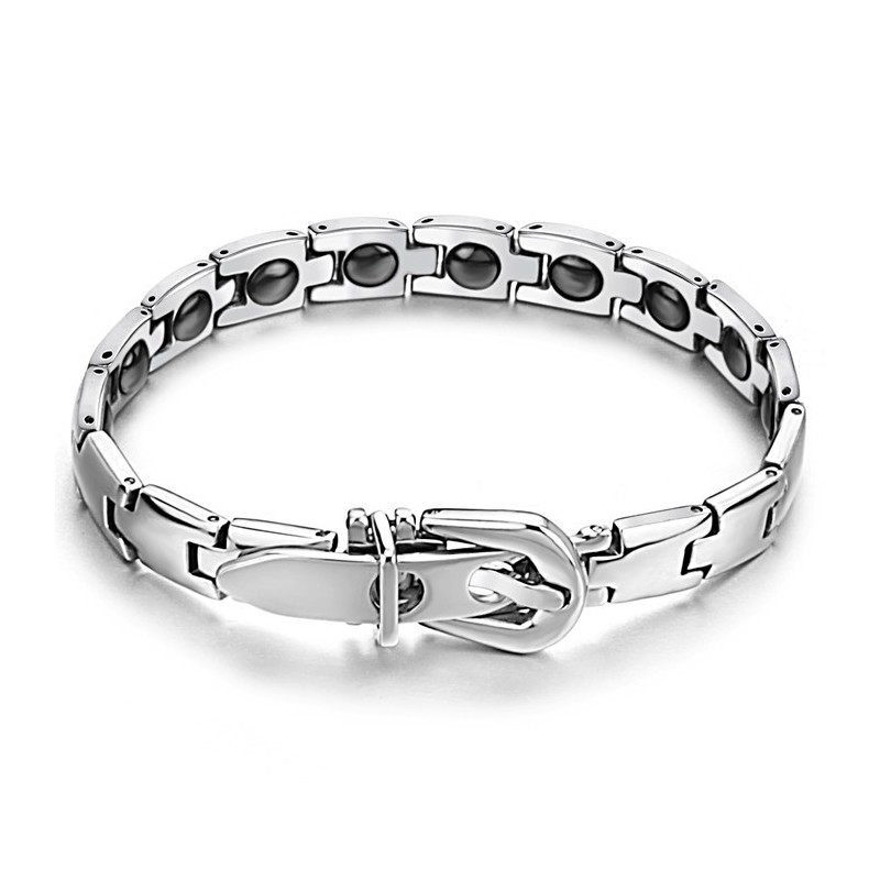 Pålidelig Ydeevne Sundheds Titanium Lodestone Armbånd
