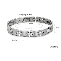 Dronningen Af Kvalitets Sundhed Titanium Armbånd