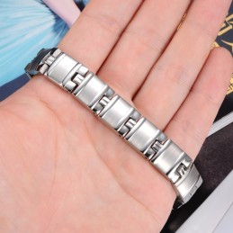Fremragende Kvalitet Anti-Træthed Titanium Lodestone Armbånd Til Mænd