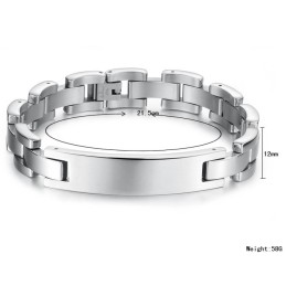 Nem At Bruge Herre Titanium Armbånd