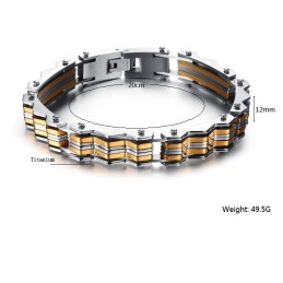 Stabil Kvalitet Titanium Armbånd Til Mænd