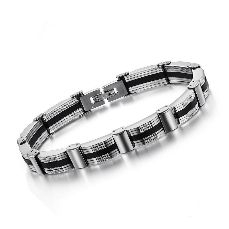 At Have En Lang Historie Herre Titanium Armbånd
