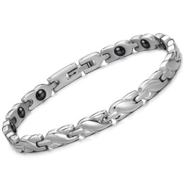 Nem At Bruge Titanium Lodestone Armbånd Til Kvinders Sundhed
