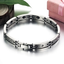 Høj Kvalitet Titanium Lodestone Armbånd Til Mænd