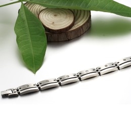 Høj Kvalitet Titanium Lodestone Armbånd Til Mænd